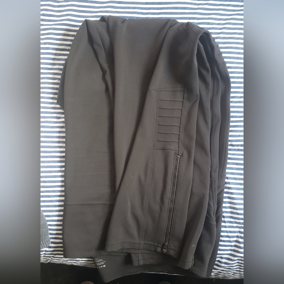 Athleta Delancey Moto Tight Leggings Black High Rise 3x - Picture 3 of 5